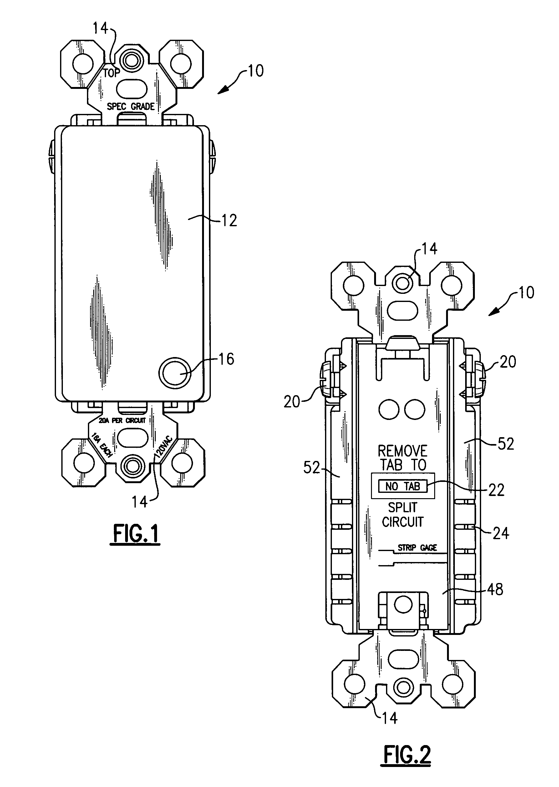 Electrical lighting device