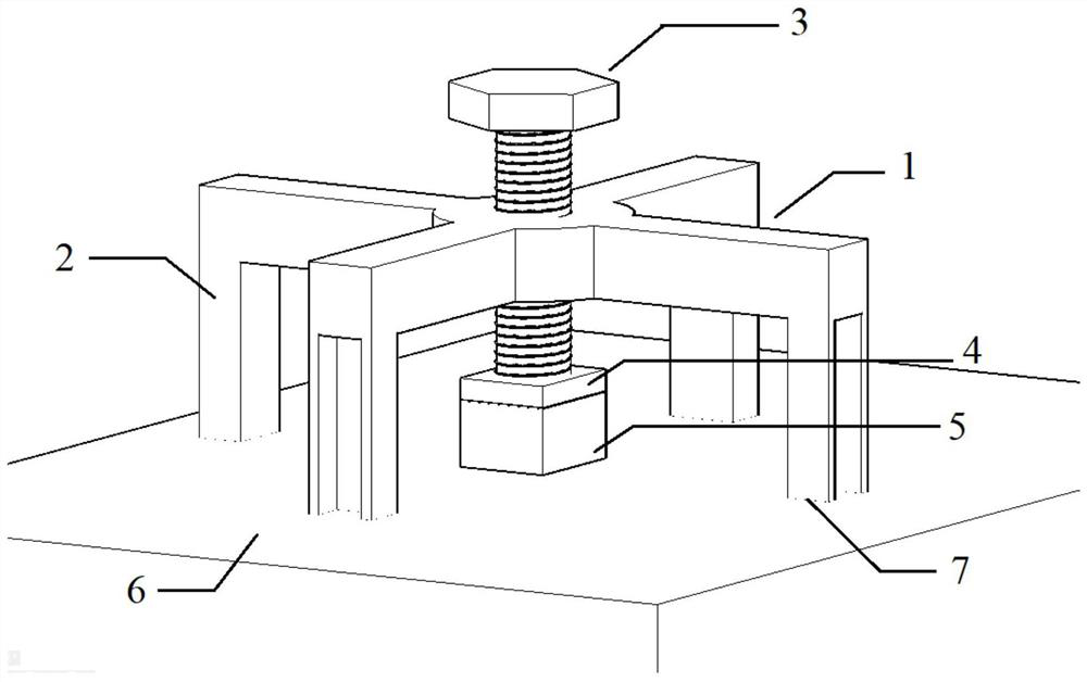 Strong magnetic fastening device for leakage stoppage under pressure in high-temperature environment and chemical equipment