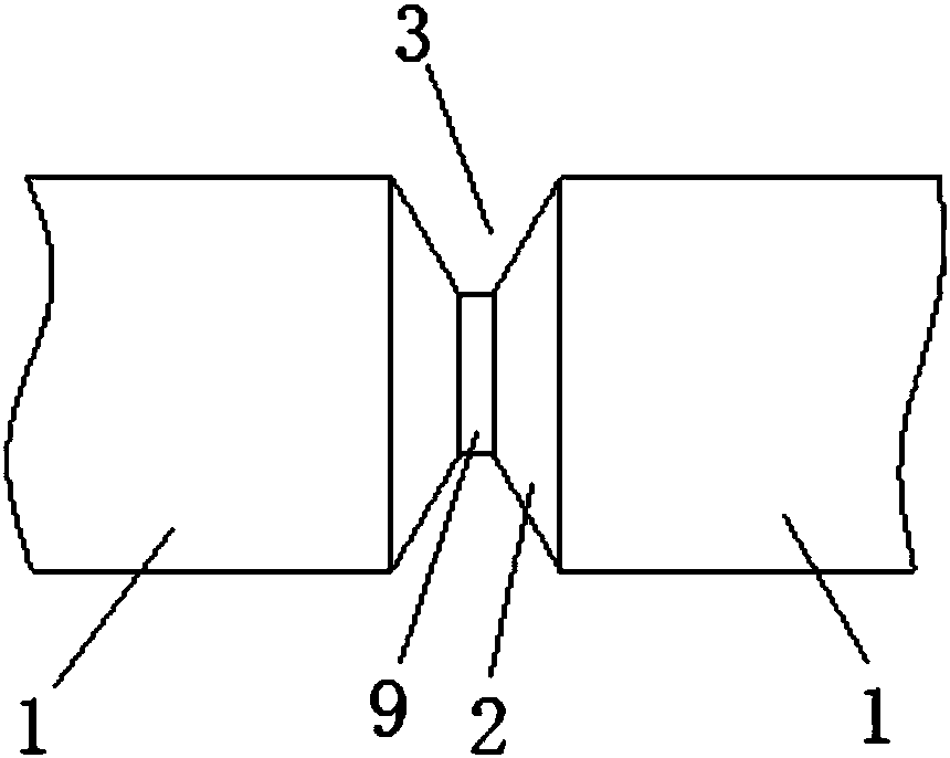 Butt welding method for thick-wall steel pipes