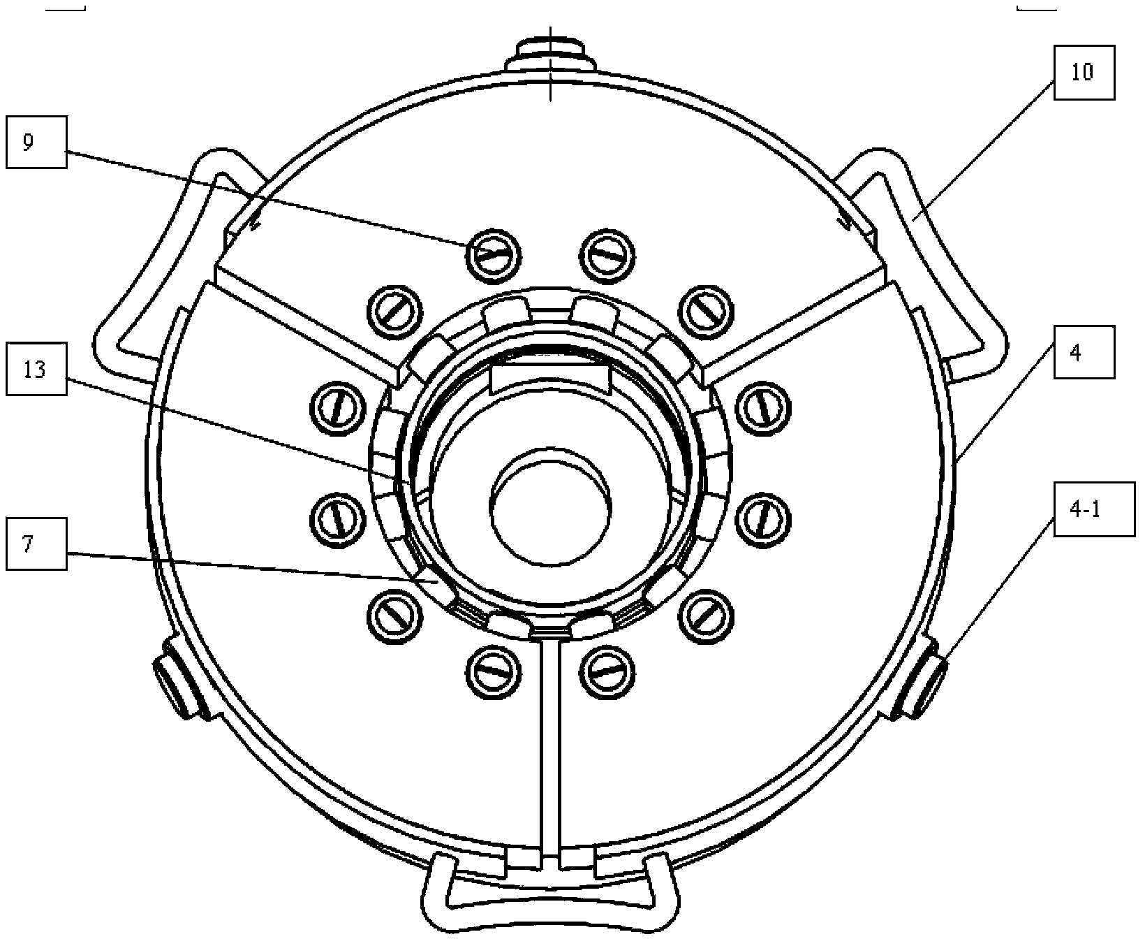 Annular part fixture