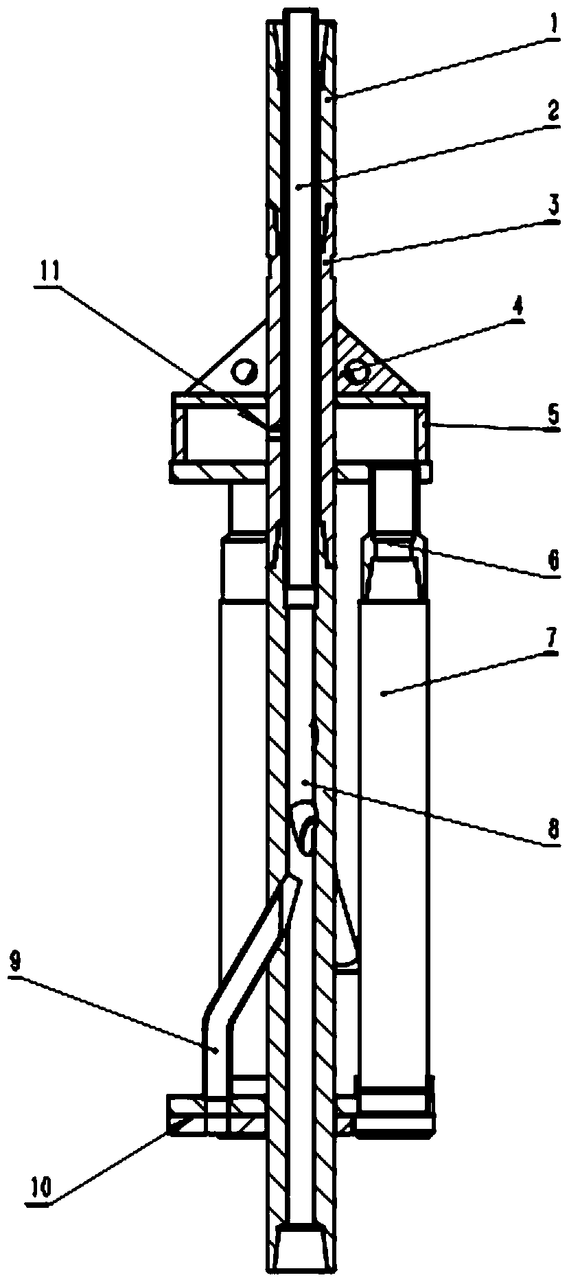 Reverse circulation cluster down-the-hole hammer for hole reaming