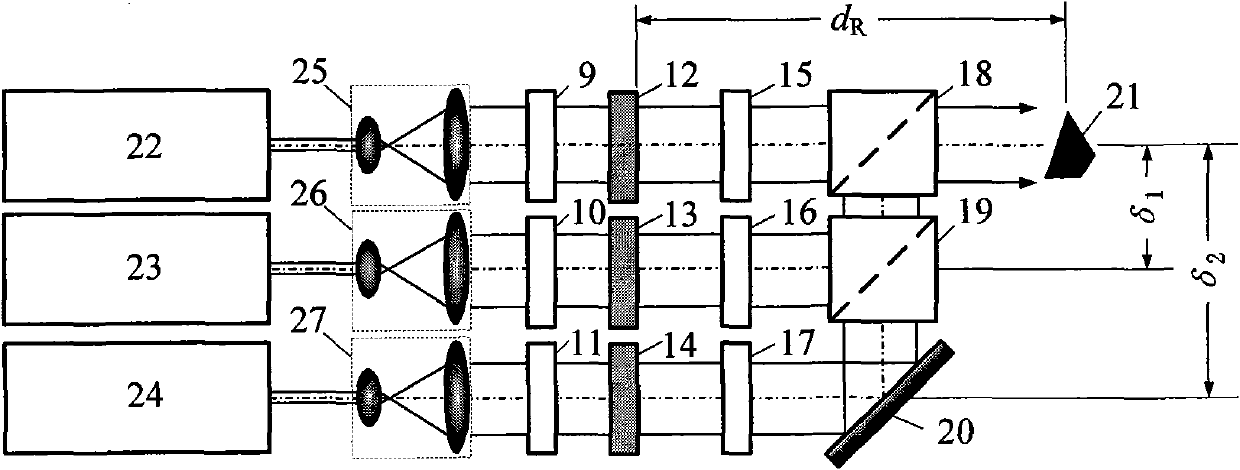 Method and device for true color 3D object holographic display