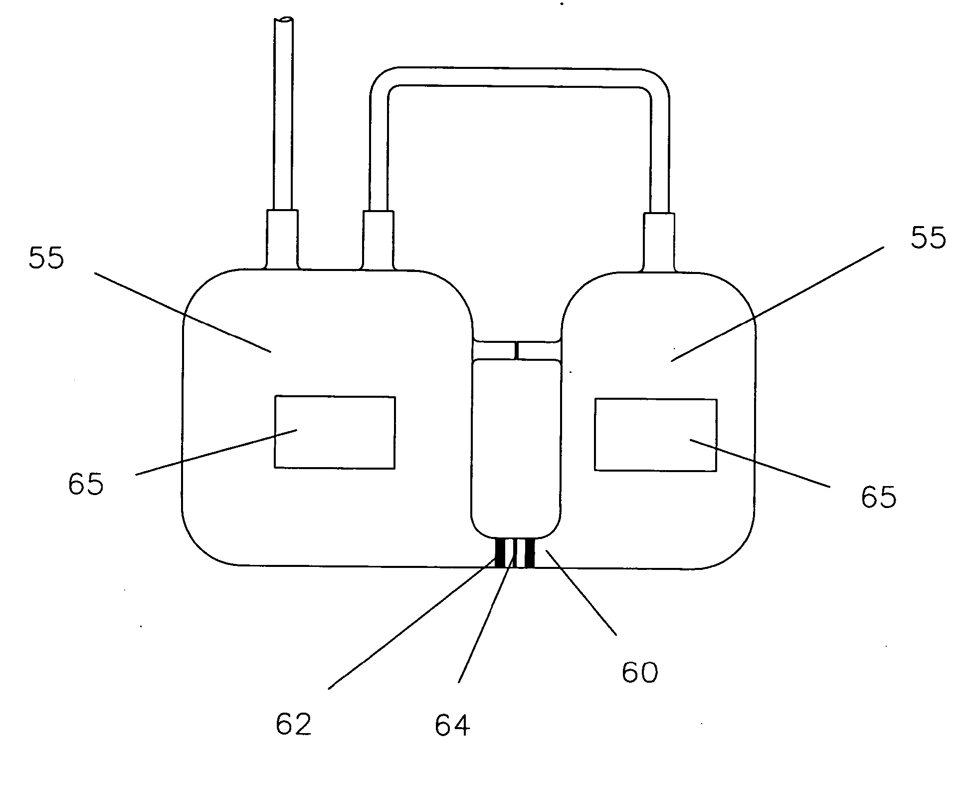 Container for preserving blood products at cryogenic temperatures