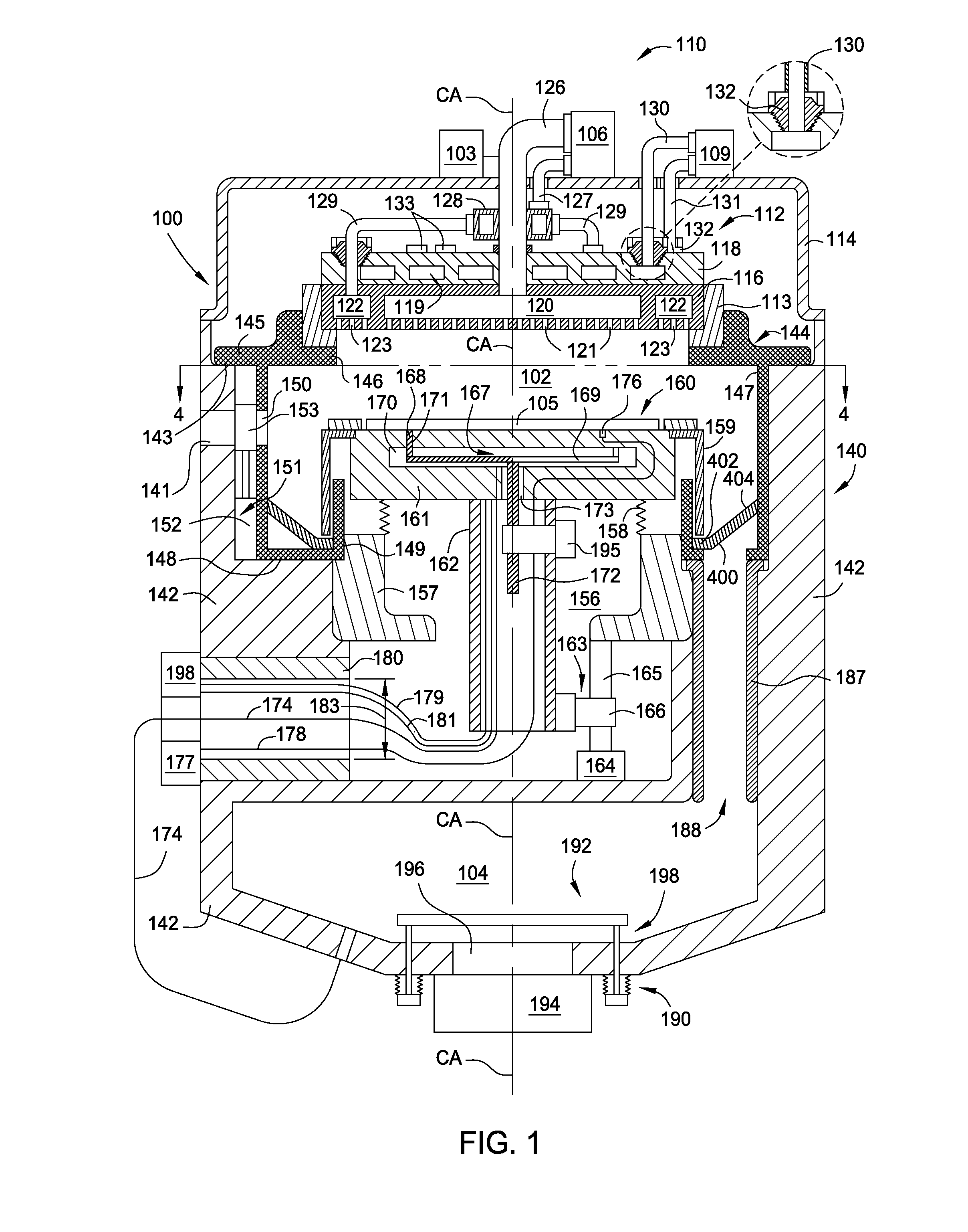 Symmetric plasma process chamber