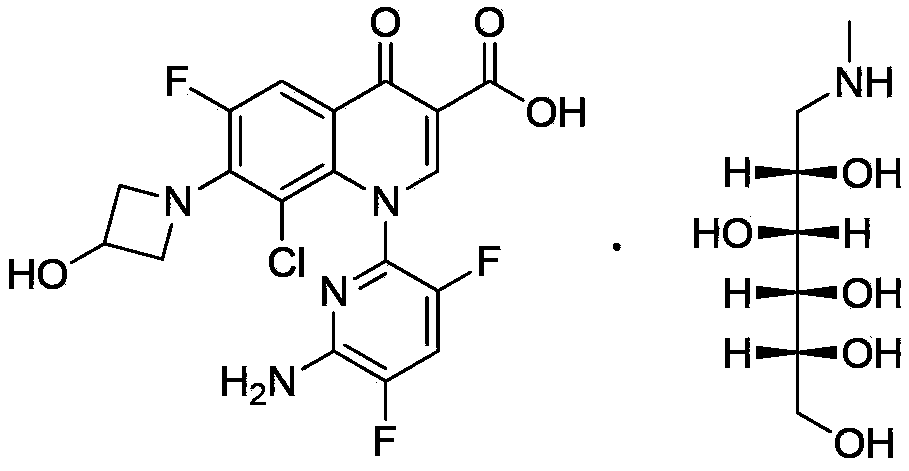 Delafloxacin purifying method