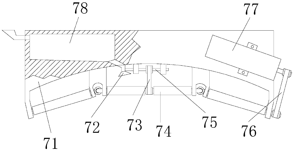 Automatic combing device for fine-wool sheep breeding according to wool thickness