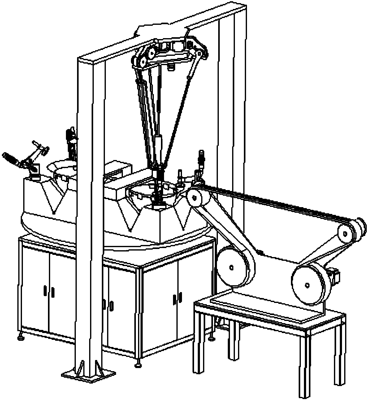 Automatic pasting apparatus for hook-and-loop fastener on safety helmet