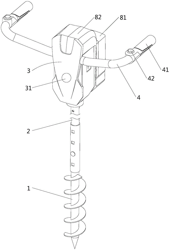 Hand-held drill