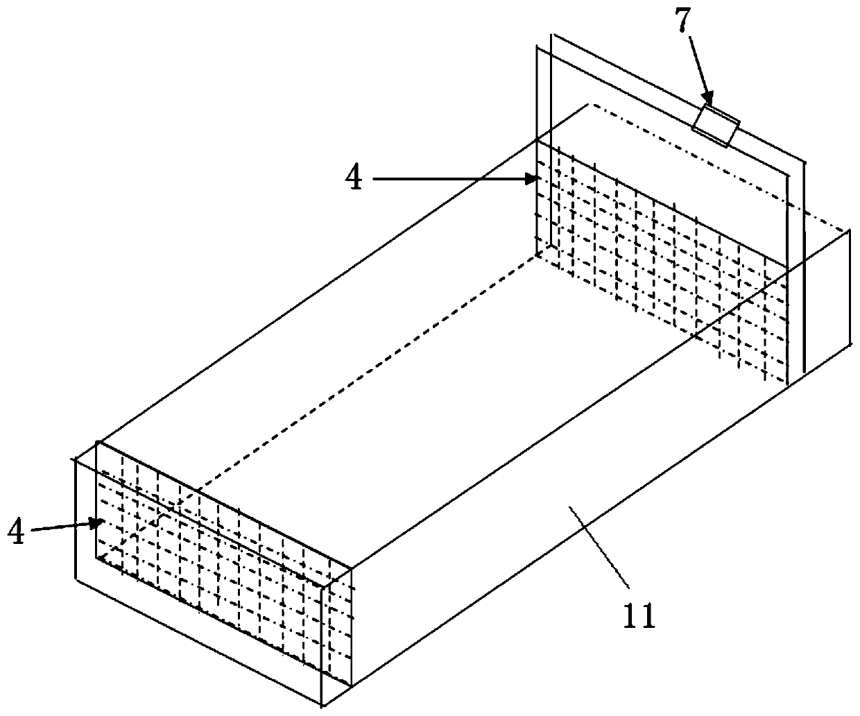 Pond engineering circulating water culture method