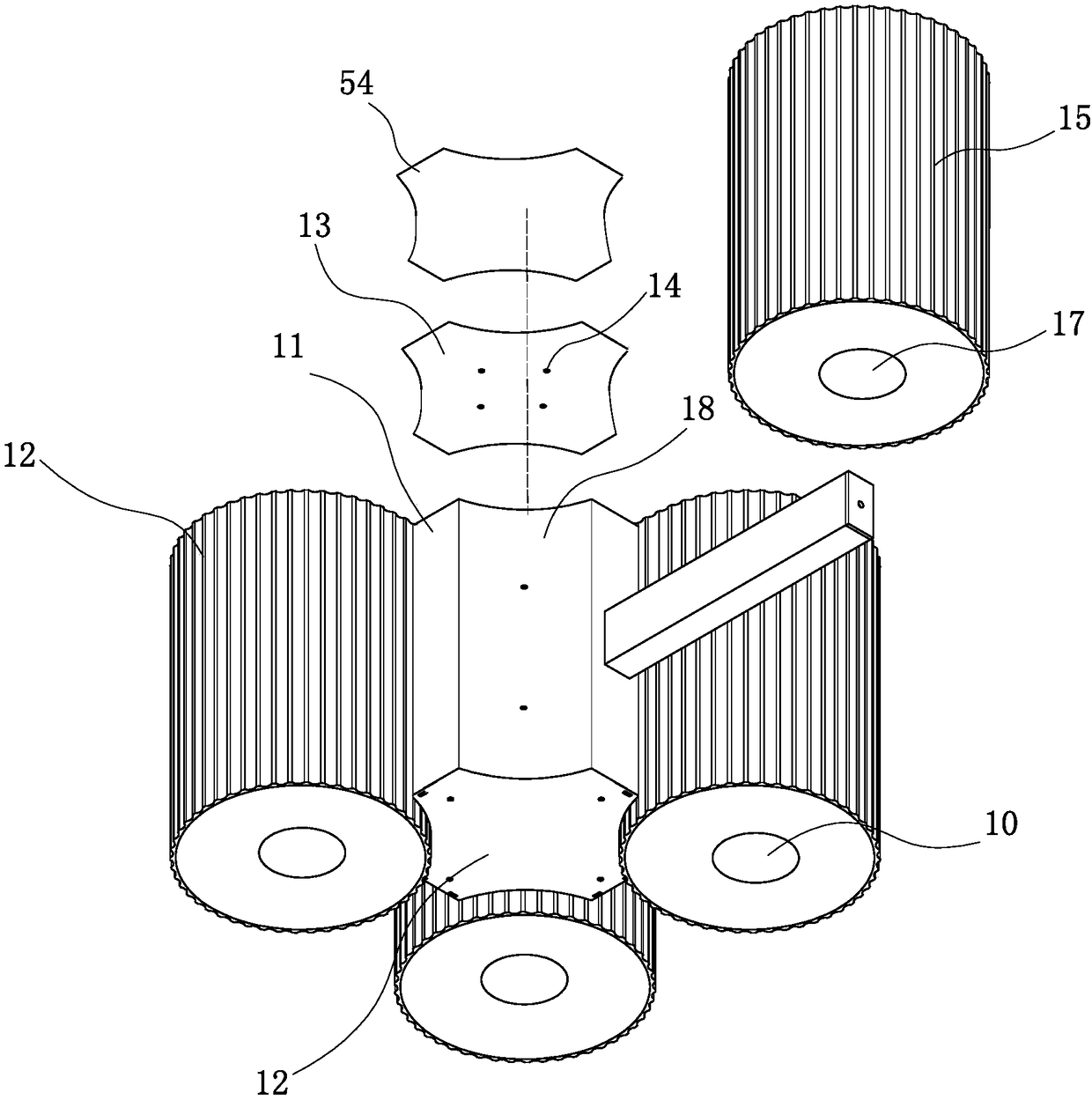 Infrared radiation whole-body thermal therapy device