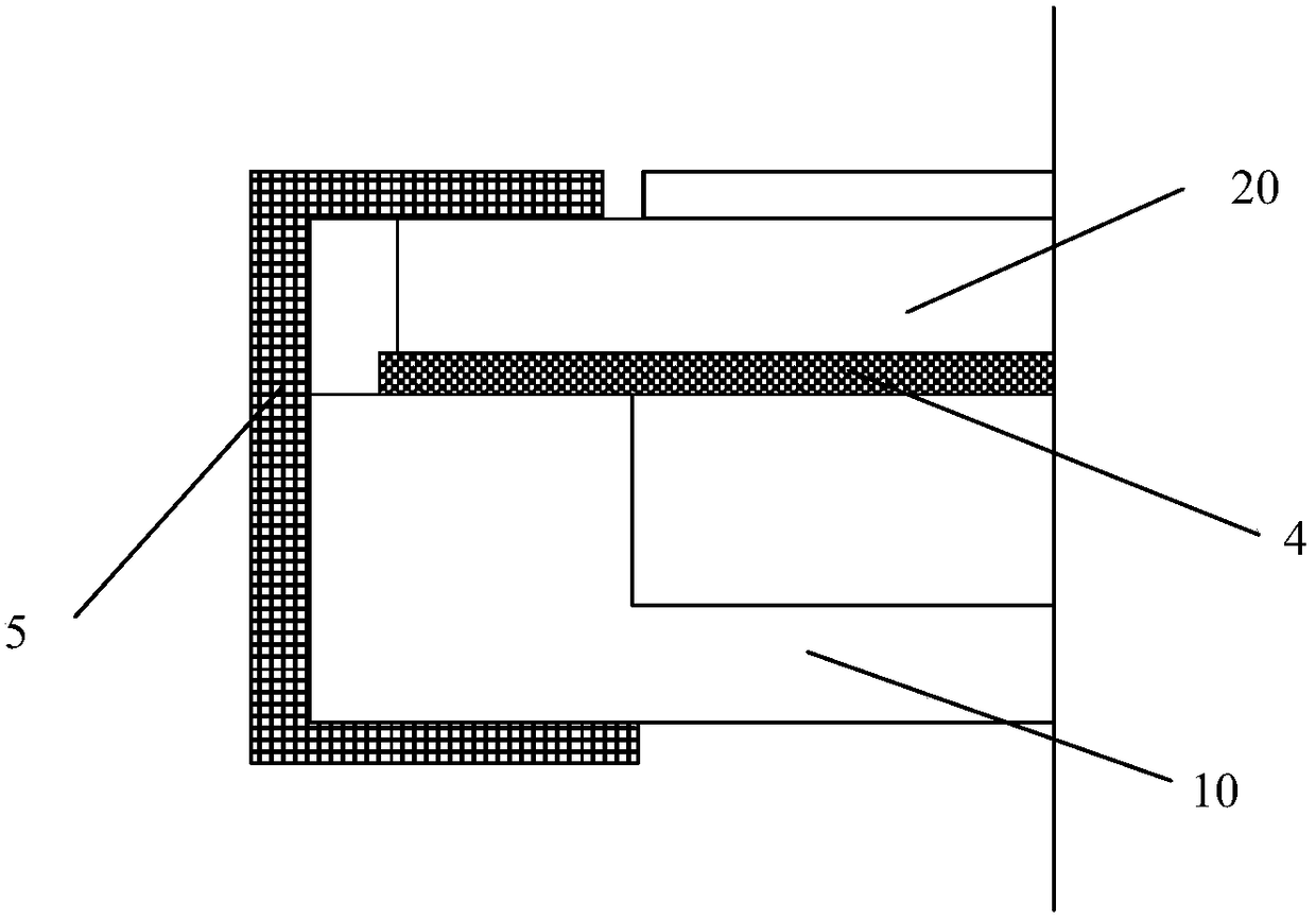 Edge wrapping tape and display device