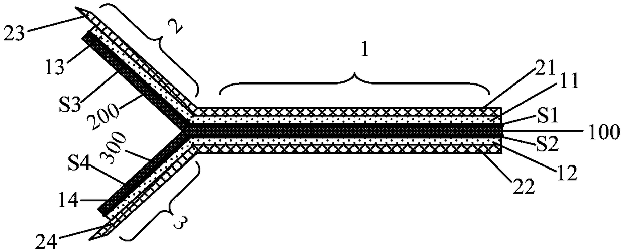 Edge wrapping tape and display device