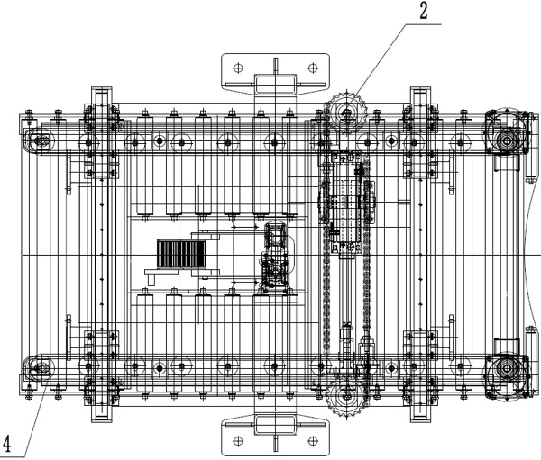 Full-automatic carton nailing machine