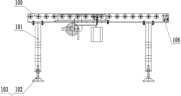 Full-automatic carton nailing machine