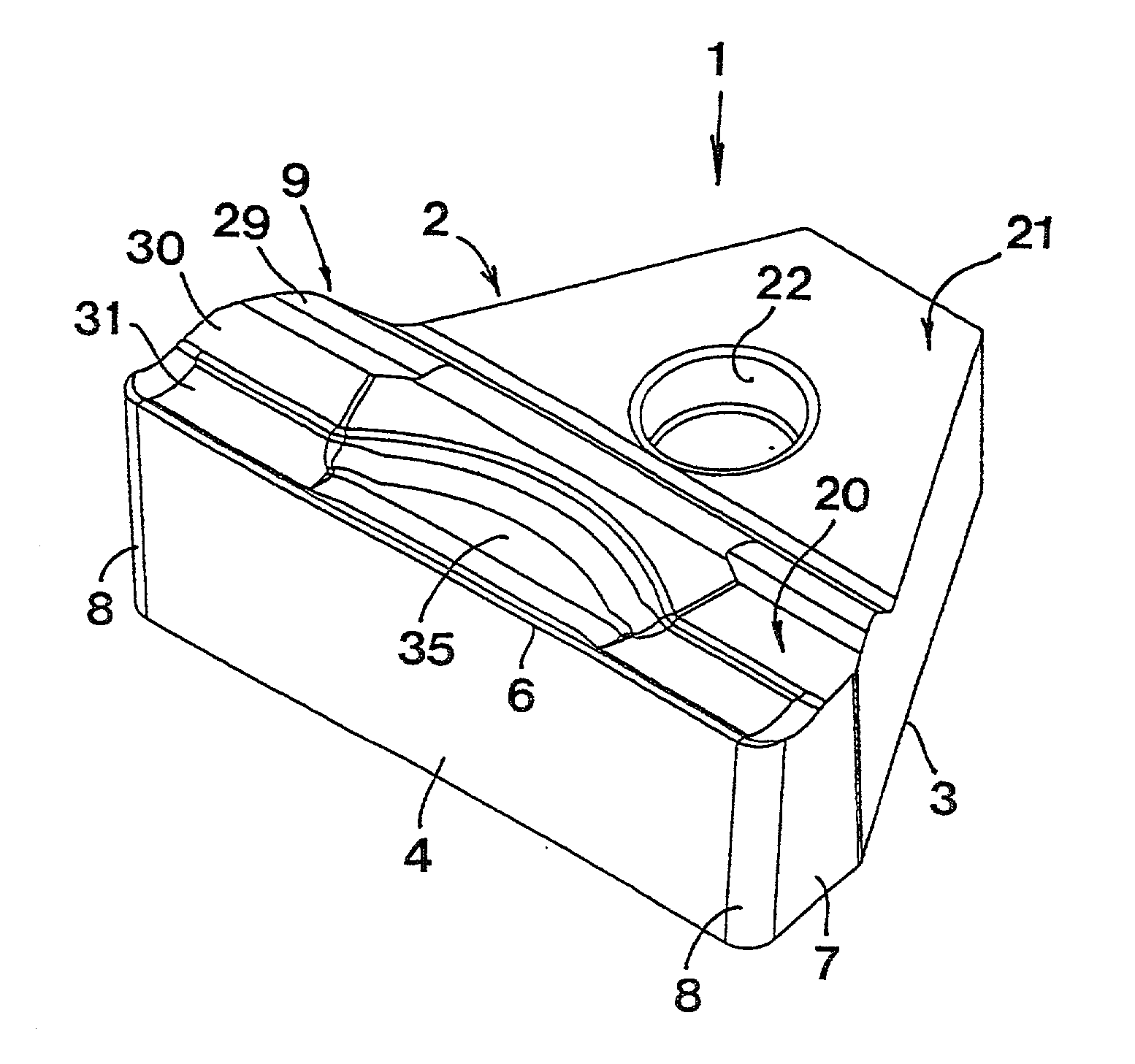 Cutting insert for heavy turning operations