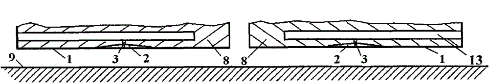 Pressure-sharing cavity air thrust bearing