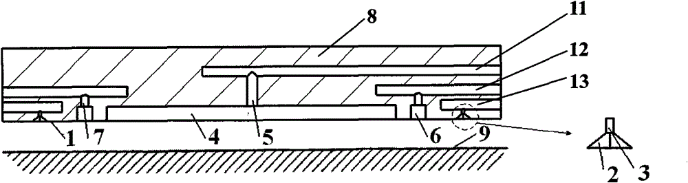 Pressure-sharing cavity air thrust bearing