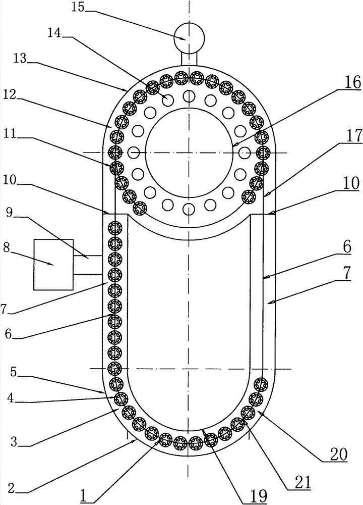 Continuous vacuum coating method and special equipment thereof