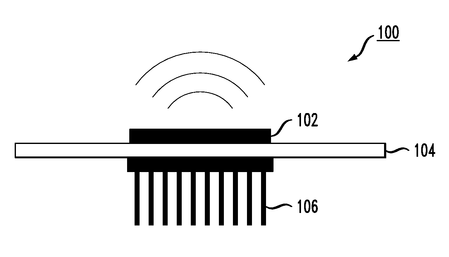 Thermal interface material application for integrated circuit cooling