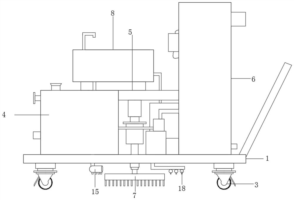 Disinfection device for intensive care unit and disinfection method thereof