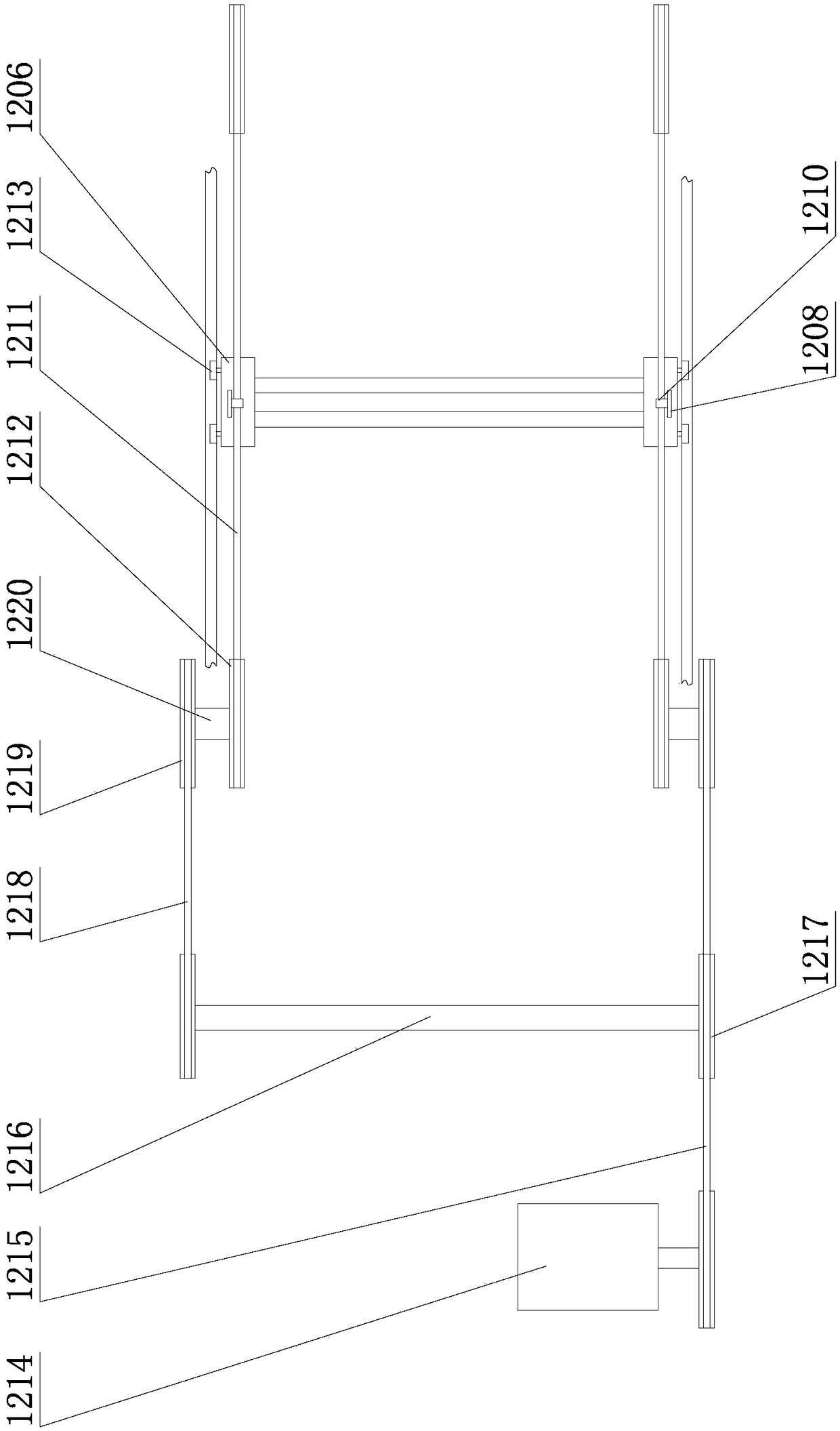 Full-automatic carpet inspecting device