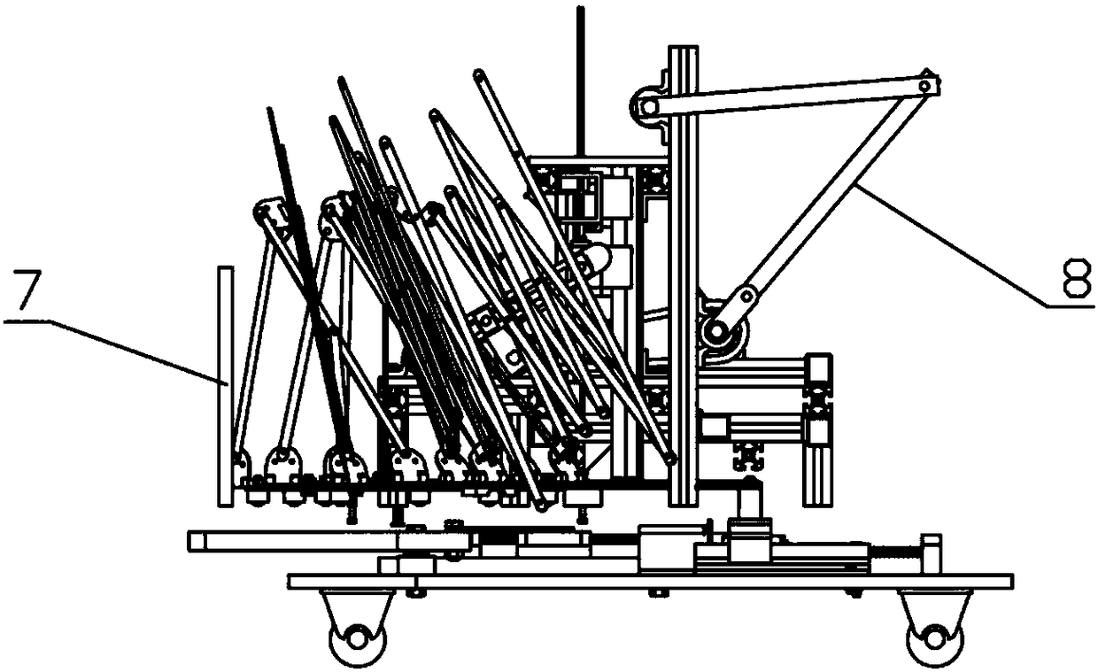 Multifunctional jujube harvesting device and harvesting method