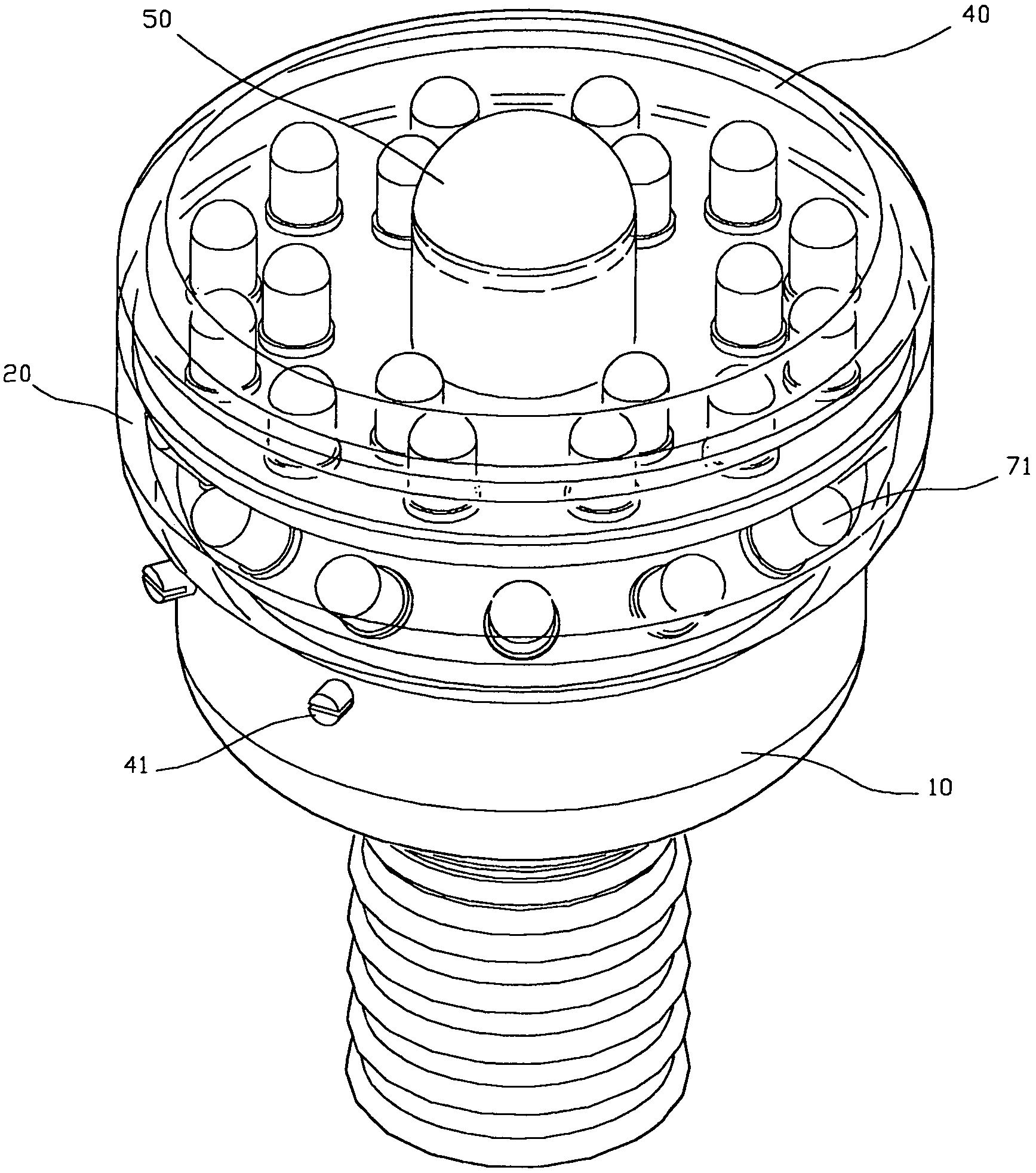 Bulb with sensing function