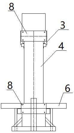 Novel rack of cold stamping forming machine and corresponding cambered-surface blade cold stamping forming machine