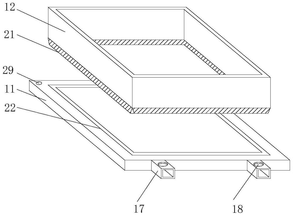 Intelligent seedling cultivation box for water chestnut planting and cultivation method