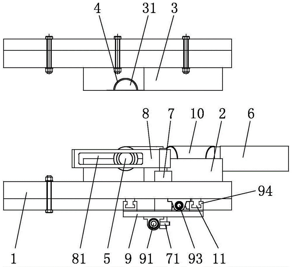 Bent pipe device