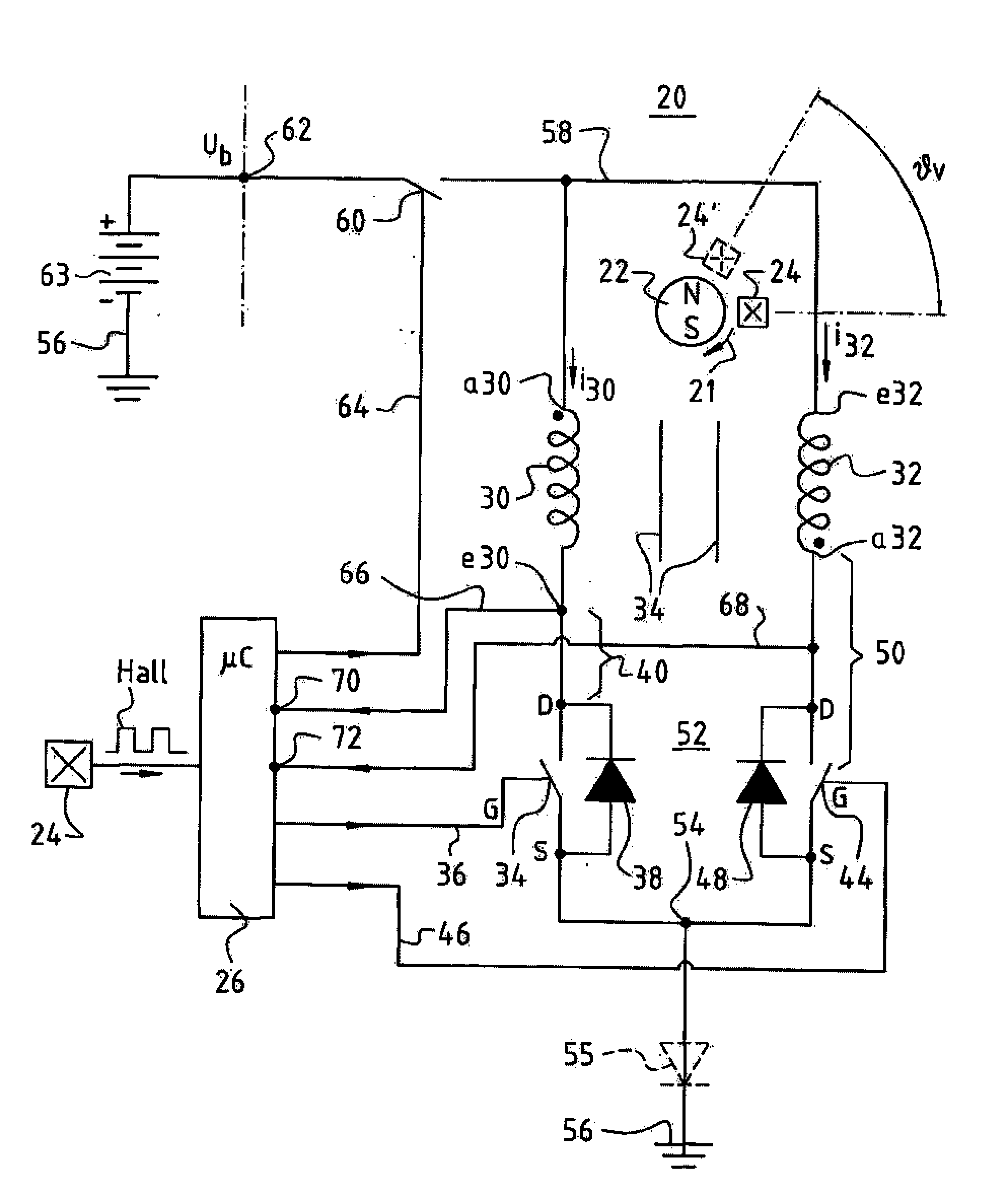 Method for Operating an Electronically Commutated Motor, and Motor for Carrying Out a Method Such as This