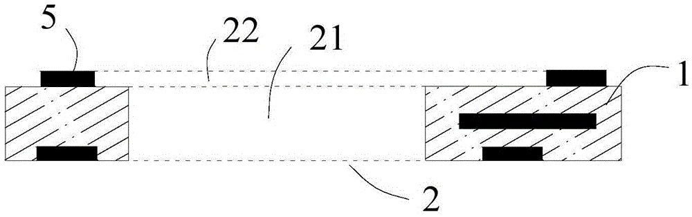 Embedded packaging structure based on semiconductor chip packaging body and packaging method thereof