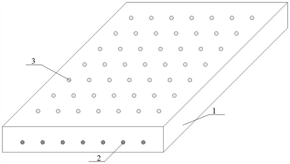 Fiber reinforced composite material with surface self-repairing function