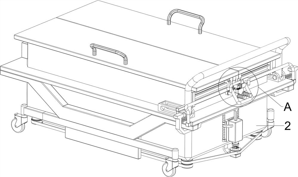 Temporary medicine transfer equipment for endocrinology department