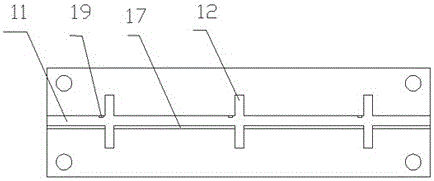 Underwear cotton cup forming device