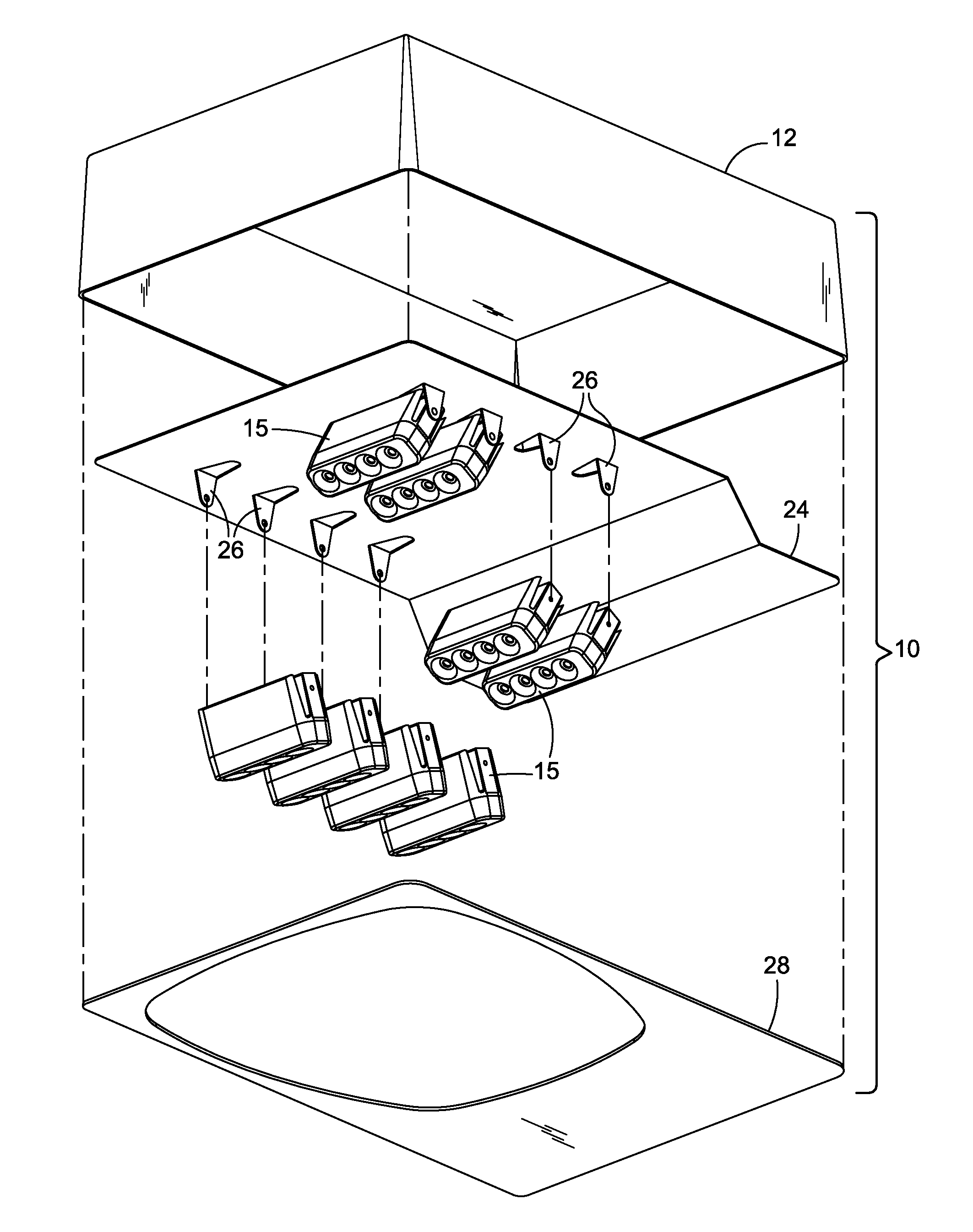 Luminaire with Adjustable Light Source