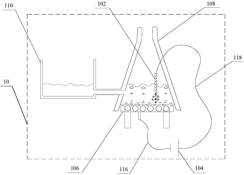 Method and device for preventing electrochemical corrosion, steam generator and wash aid