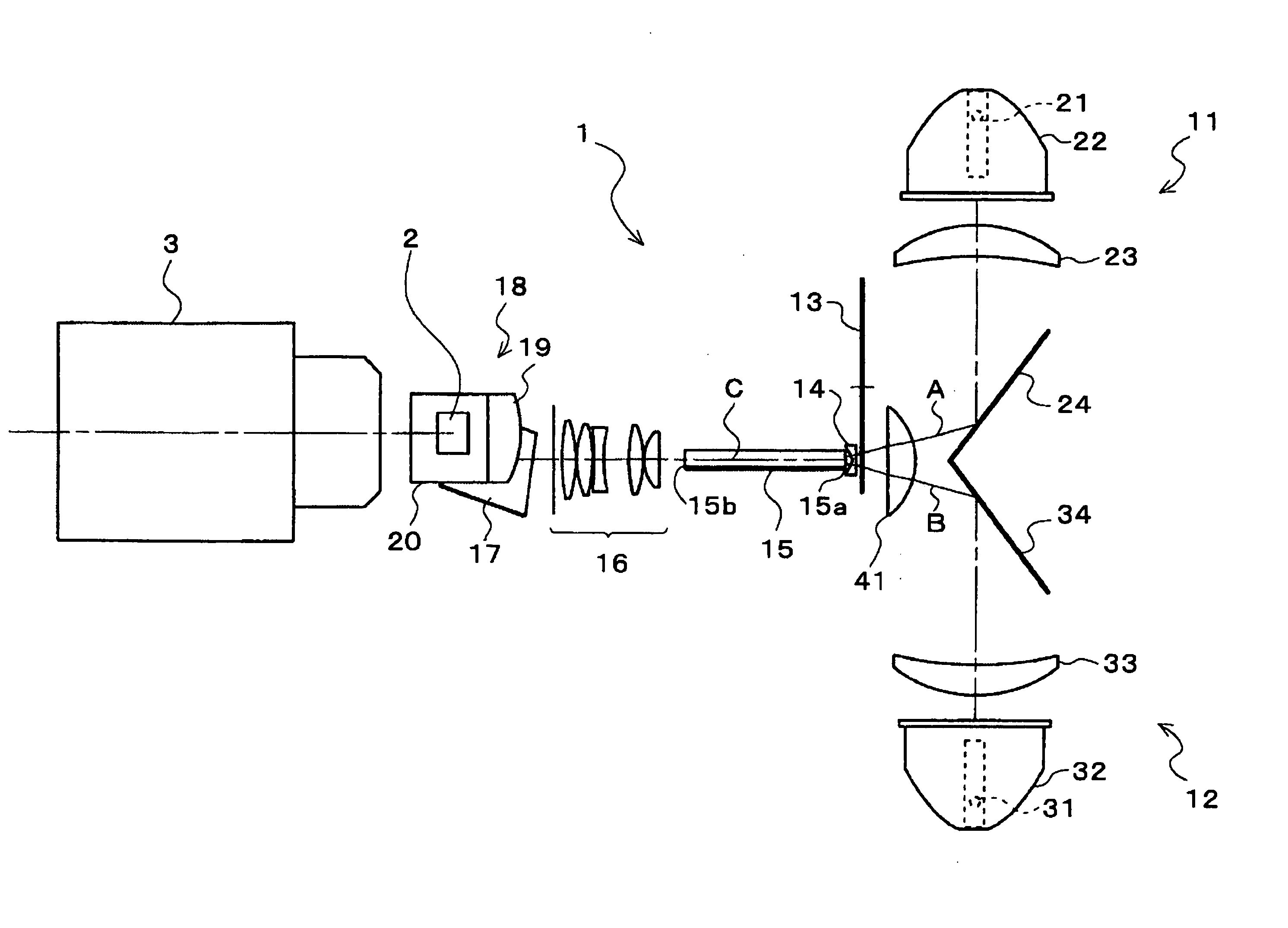 Illumination optics and image projecting apparatus having thereof