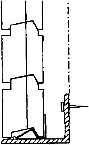 Building block for forming wall structure