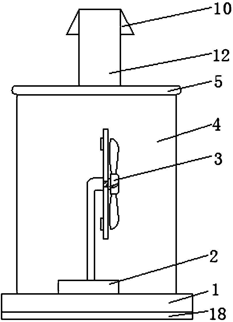 Multifunctional pen container for network technology study