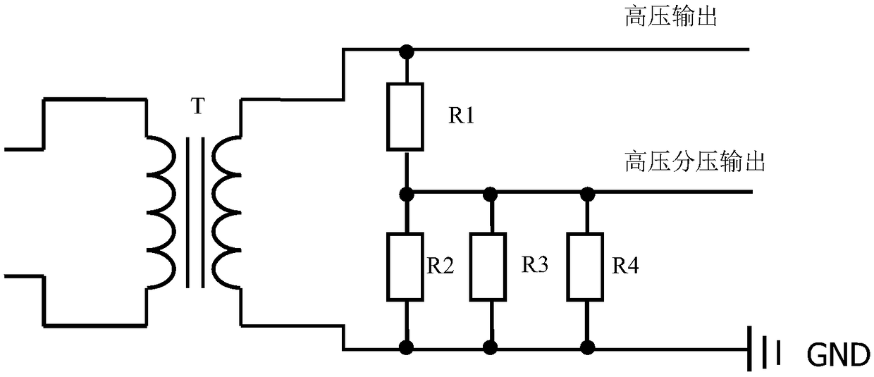 Instrument for testing transformation ratio and polarity of capacitance type voltage transformer