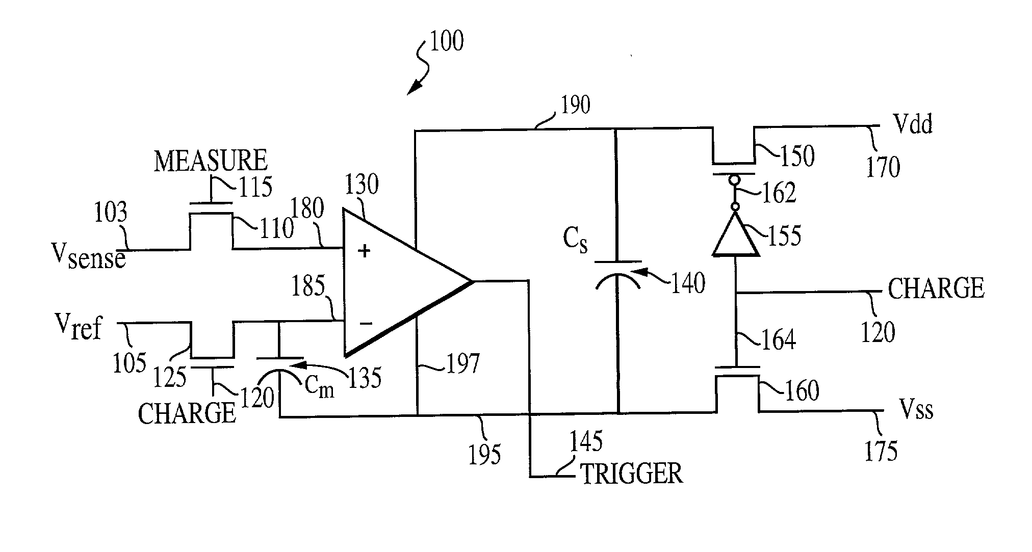 Circuit for measuring on-chip power supply integrity