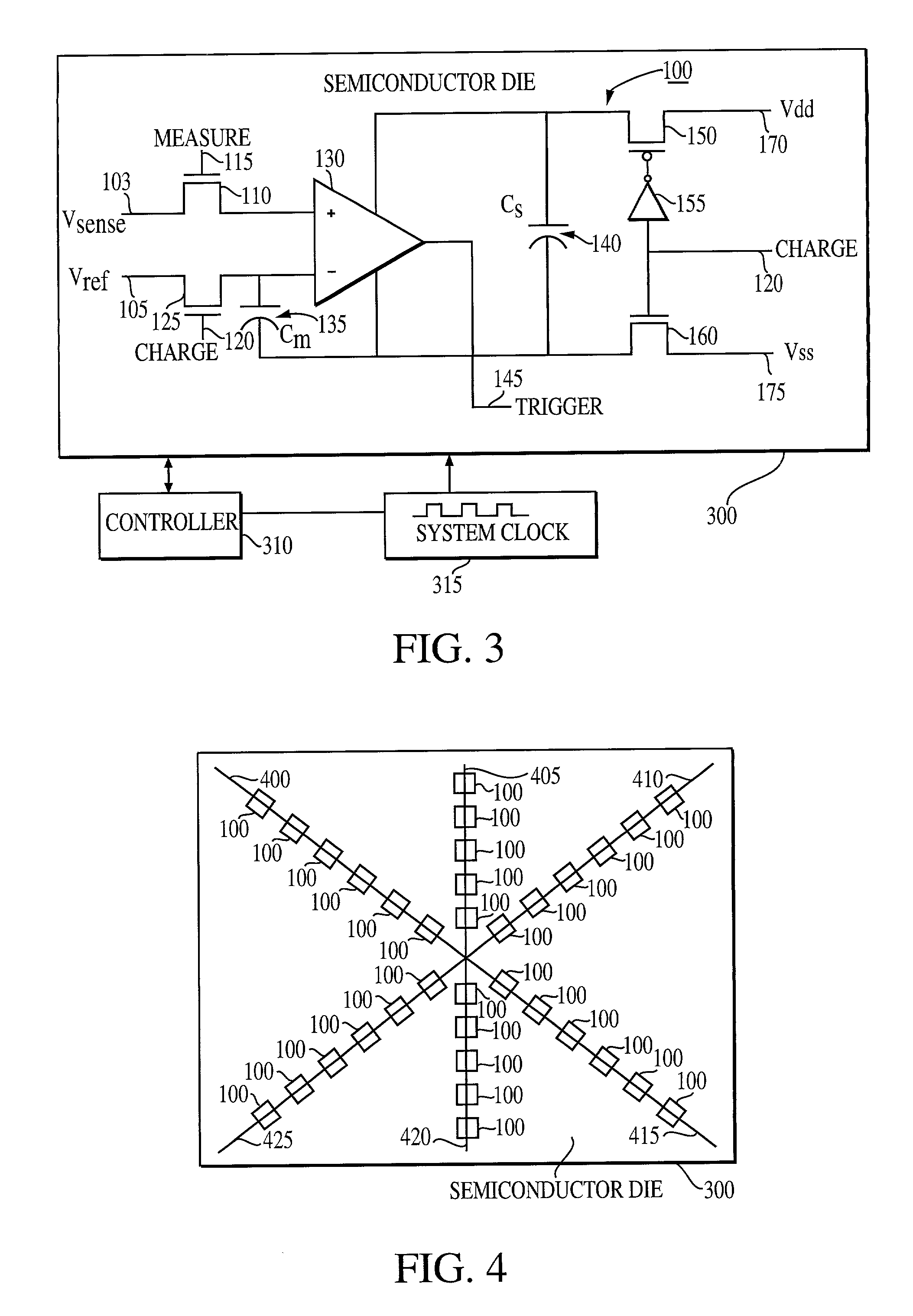 Circuit for measuring on-chip power supply integrity