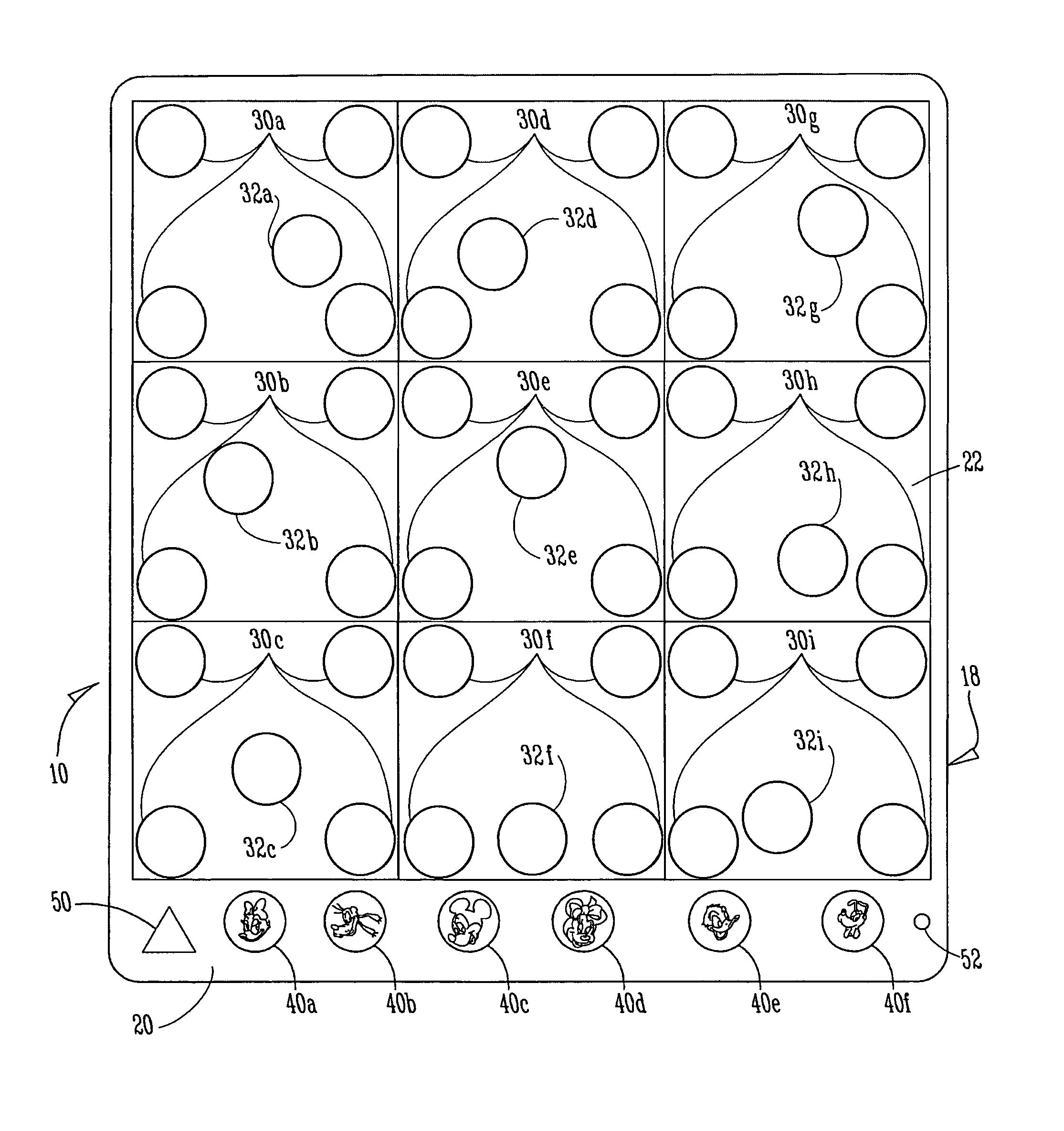 Puzzle apparatus with audible sounds