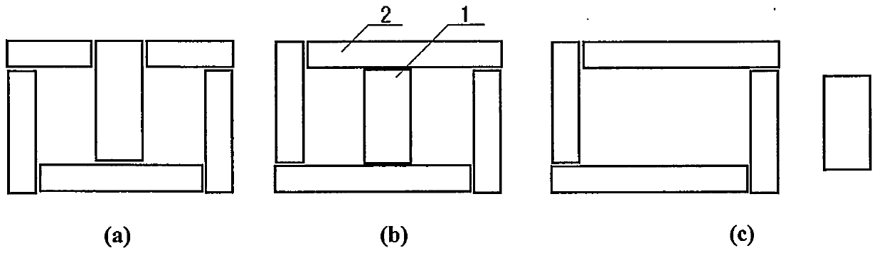 Transformer of zero-clearance magnetic circuit and less-clearance magnetic circuit