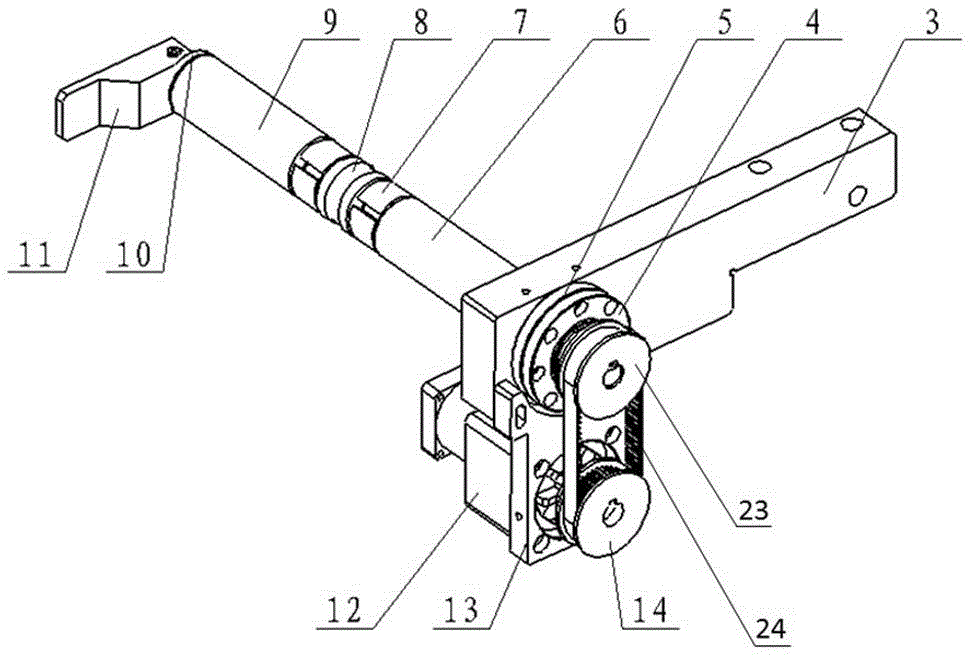 Paper rolling mechanism for printing machine