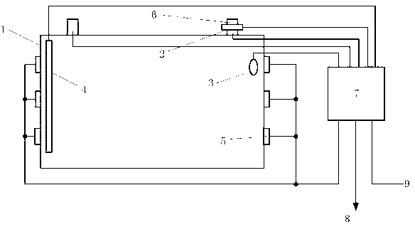 Ultrasonic storage battery