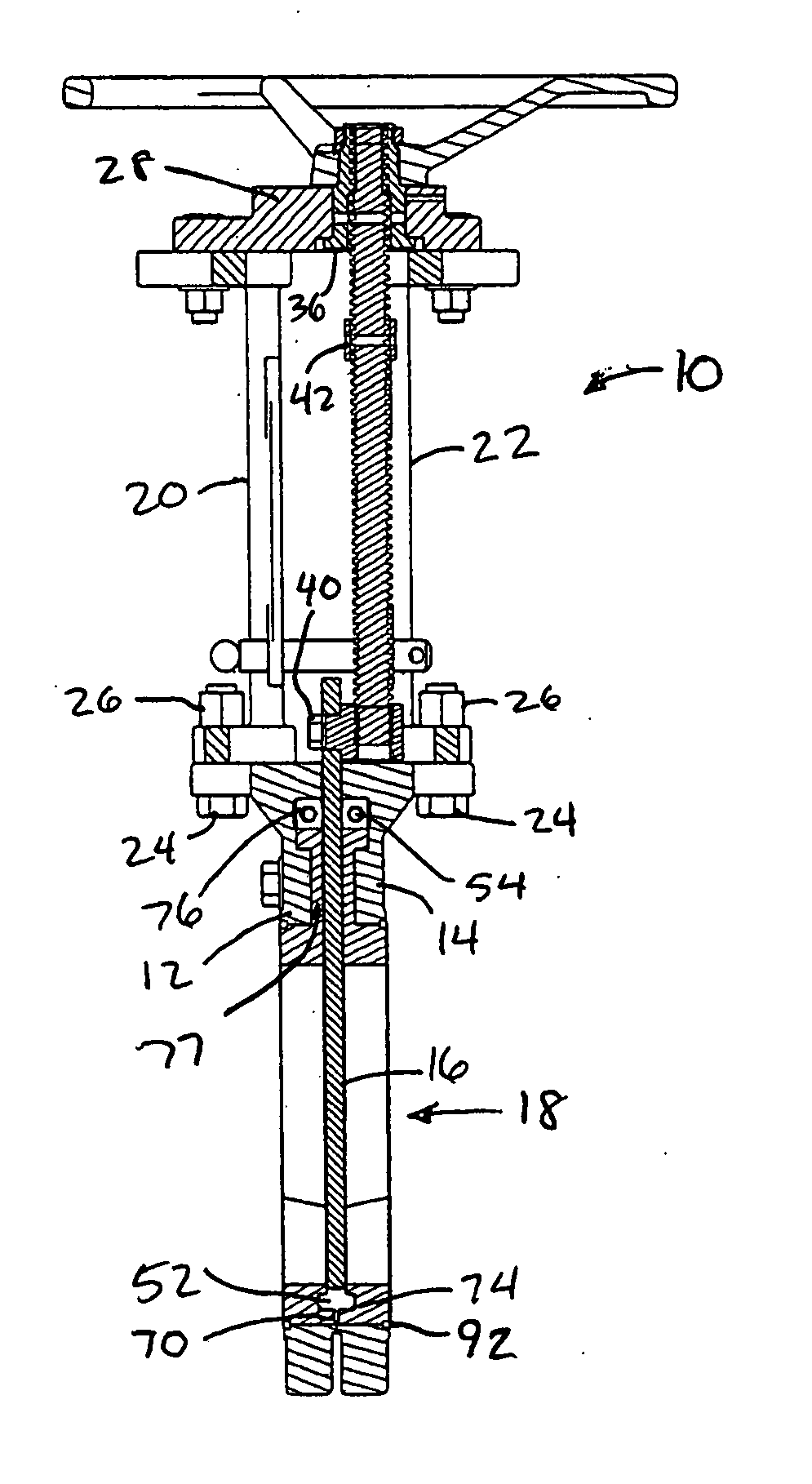 Knife gate valve with multi-piece elastomer liner and/or o-rings at flange interface