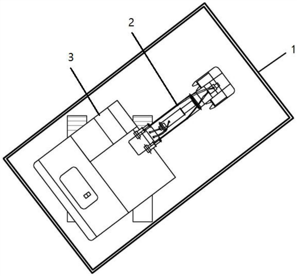 Unmanned excavation system and method in complex construction environment based on natural interaction