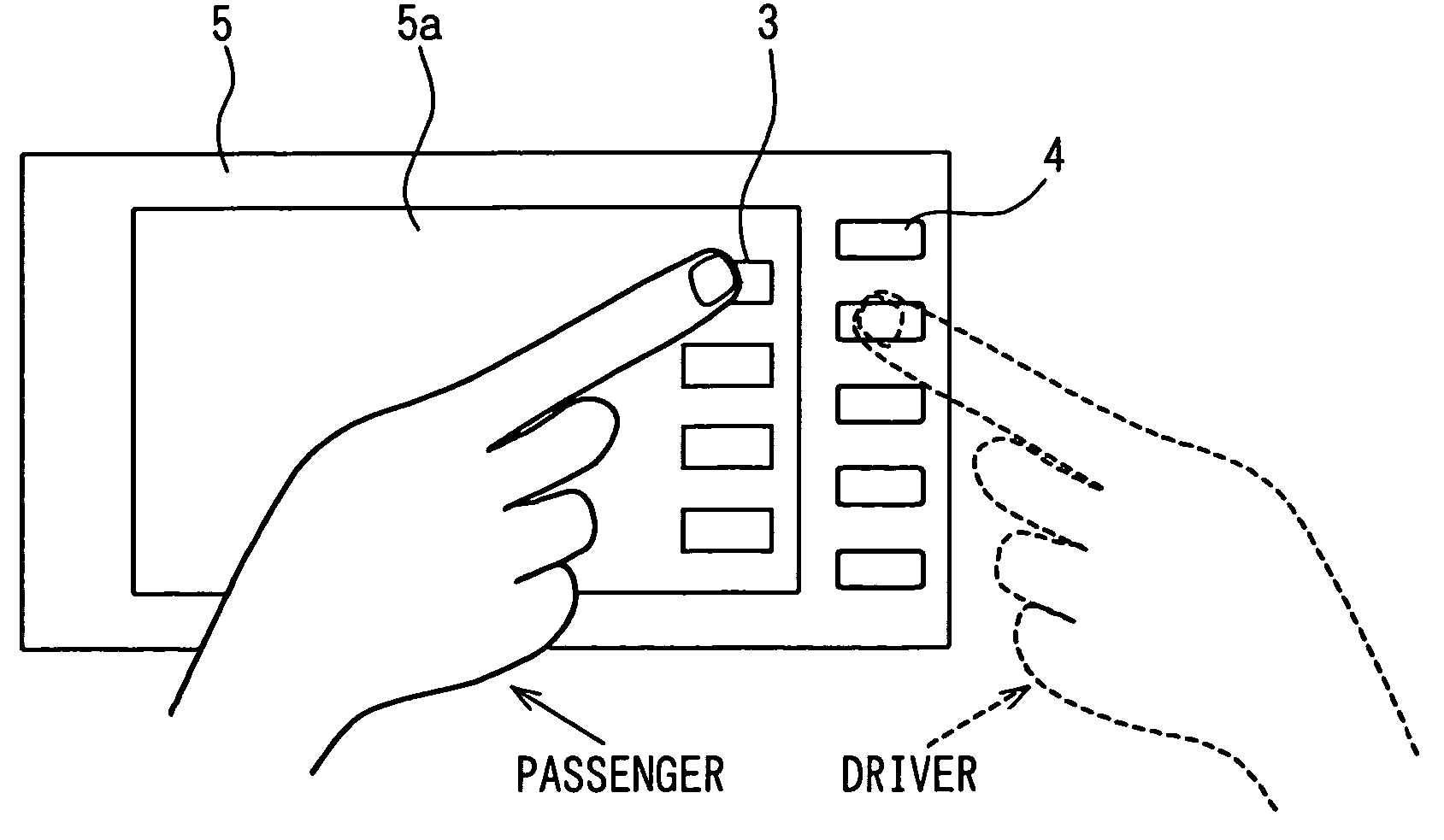 Operation equipment for vehicle